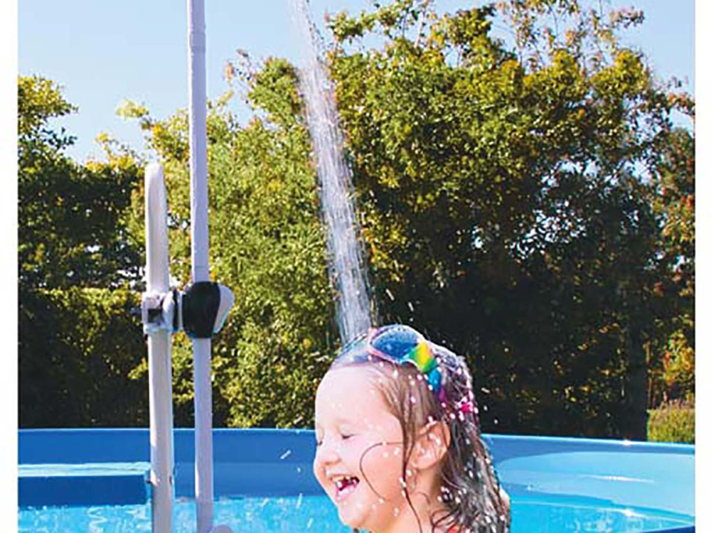 Douche voor opzetzwembad buitendouche "Niagara"