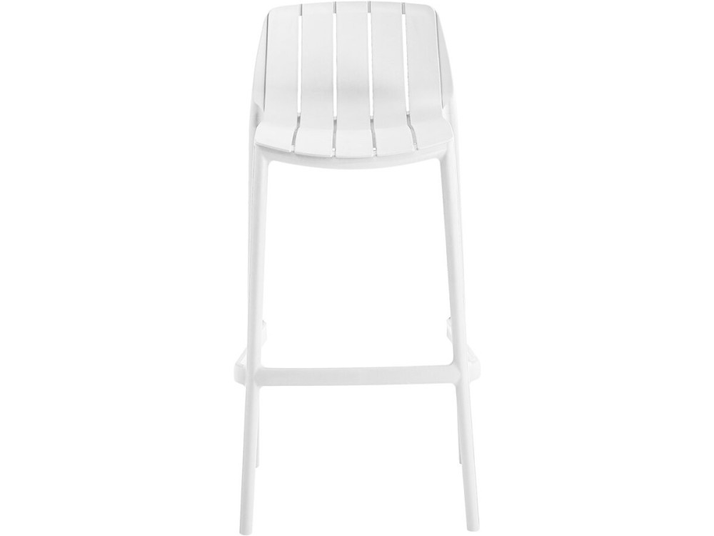 Set van 2 "Vaena" stapelbare tuinstoelen - Wit