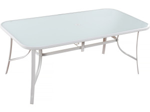 Tuintafel tafel outdoor "Cordoba" - Phoenix - 8 zits - Wit