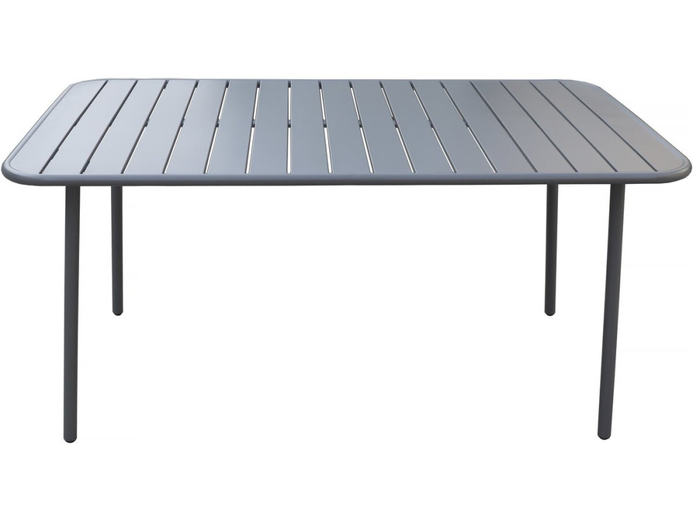 Metalen tuintafel "Bilbao" - 150 x 90 x 71 cm - Grijs