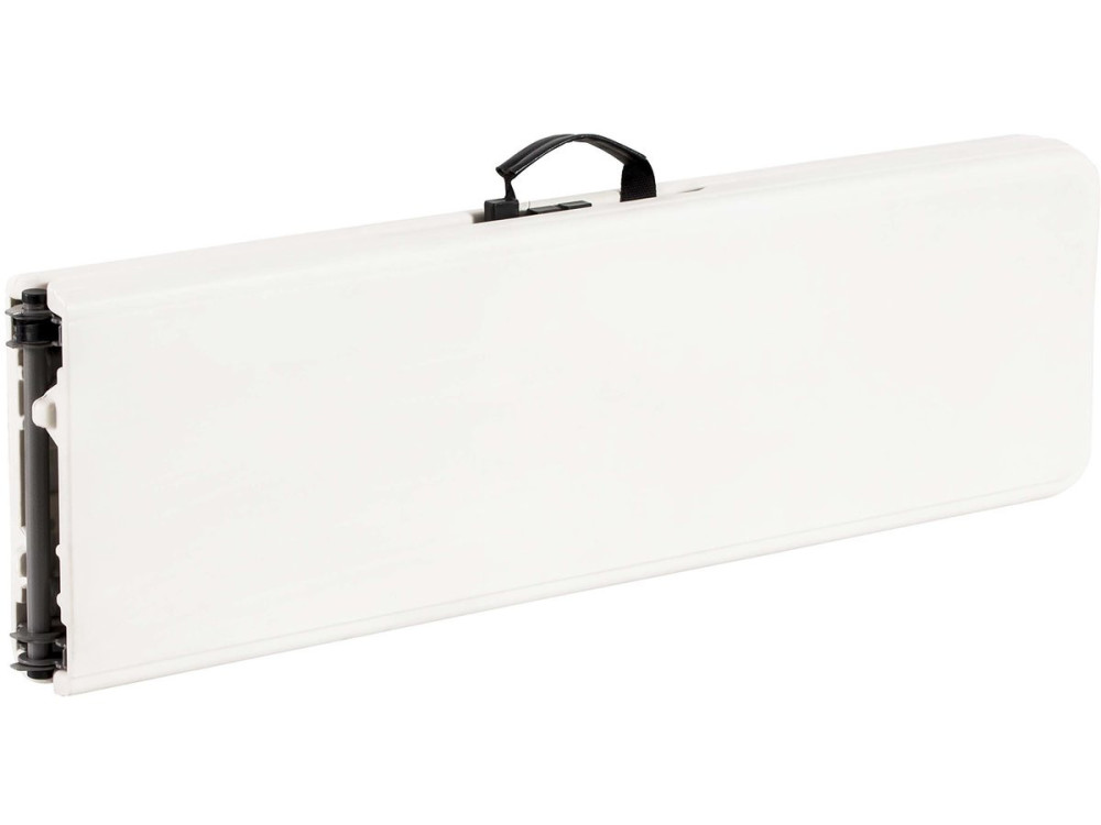 Opvouwbare bank voor party tafel feesttent "Foldy" - 183 x 28 x 43 cm - Wit
