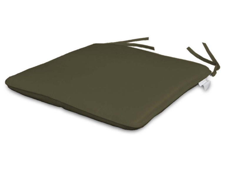 Tuinkussen set 2 zitkussens 28 x 28 cm groen
