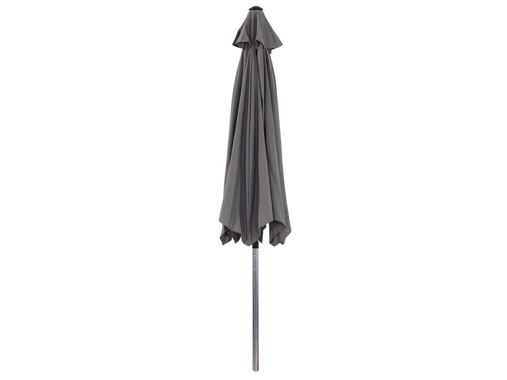 Parasol tuin tuinparasol recht aluminium "Sol" - Rond - Ø 3m - Grijs