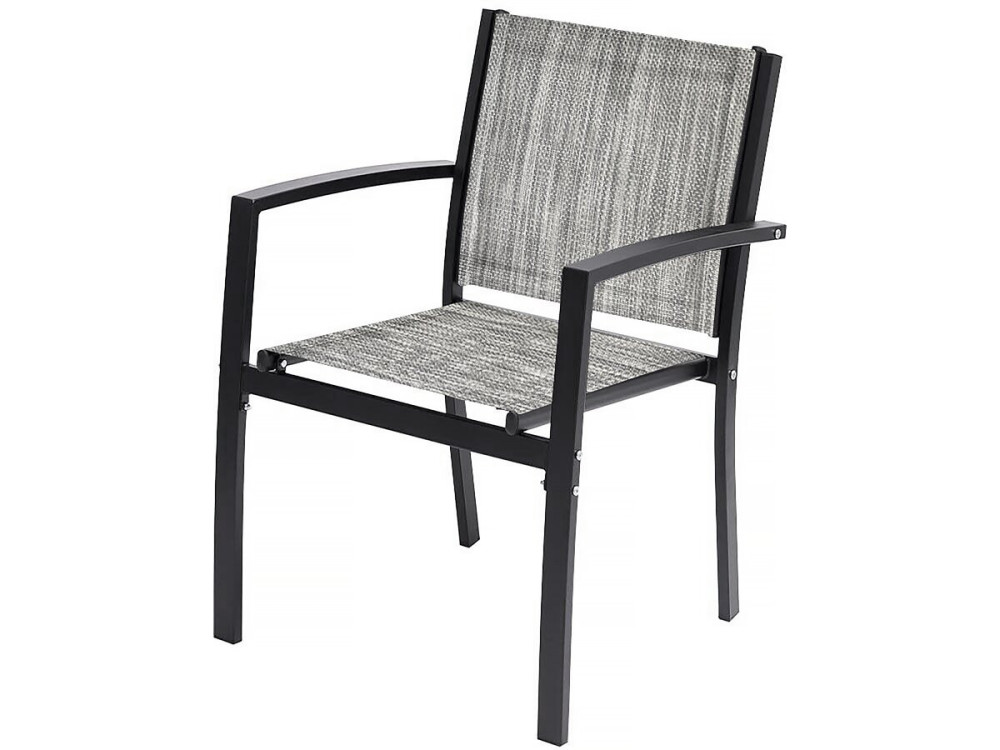 Lage tuinset "Lino" - 4 zits - Grijs