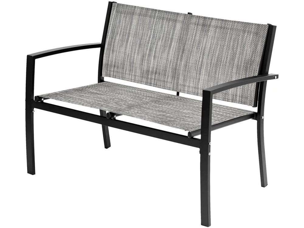 Lage tuinset "Lino" - 4 zits - Grijs