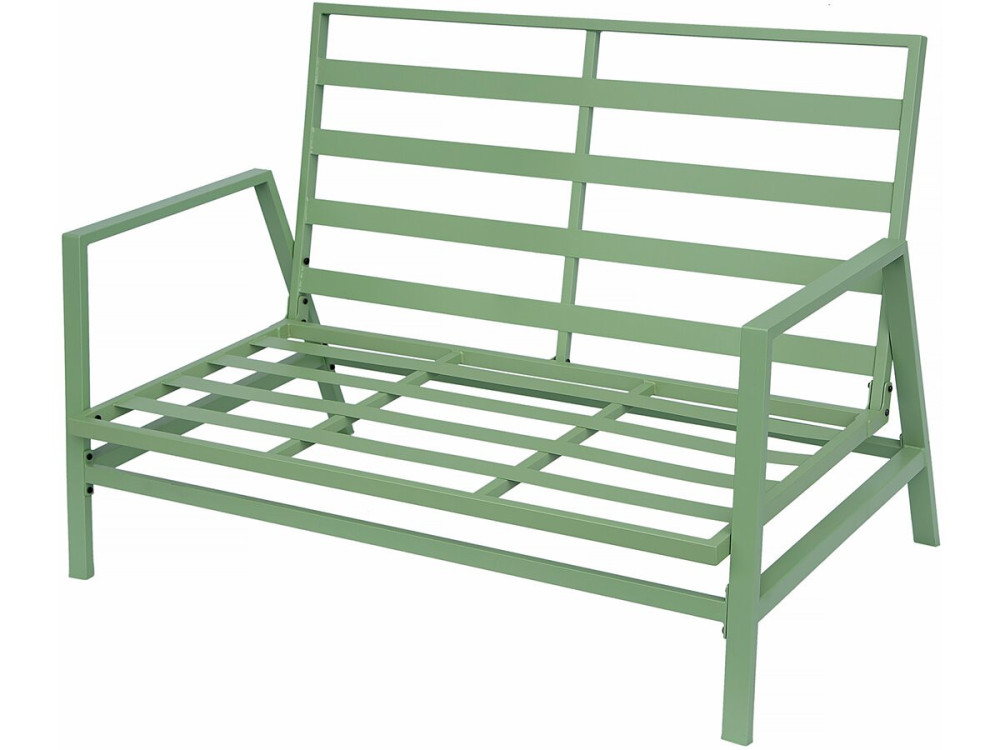 "Queens" metalen tuinmeubelset - 4 zitplaatsen - Groen