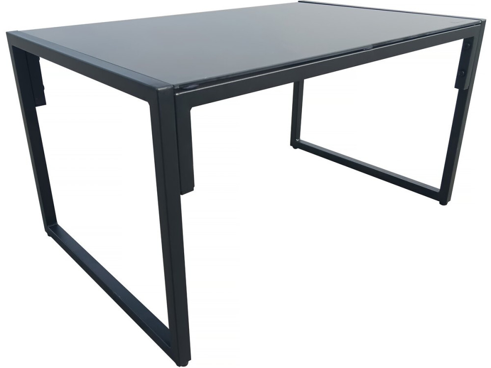 Tuinset "Jules" - 4 zits - Grijs / Zwart