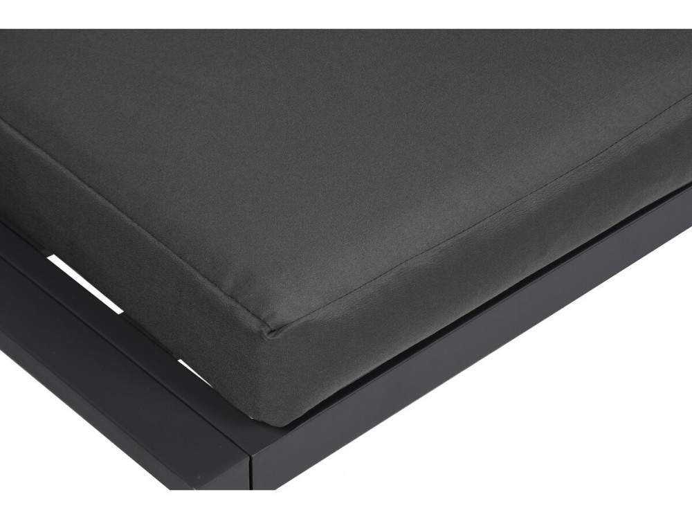Metalen tuinset "Etna" - 6 zits - Grijs