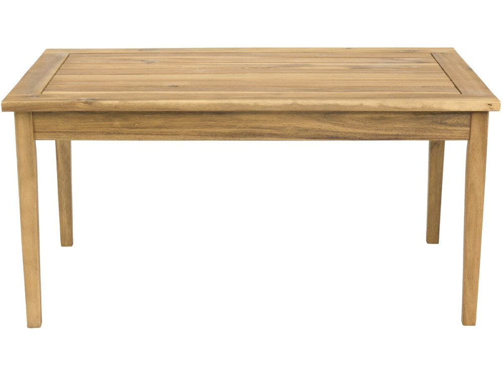 Presley" houten tuinset met kussens - 4 zits - Grijs