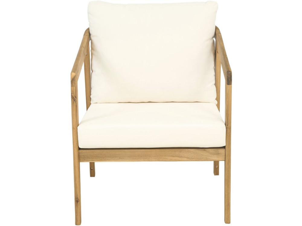 Acacia houten tuinset met kussens "Presley" - 4 zits - Beige