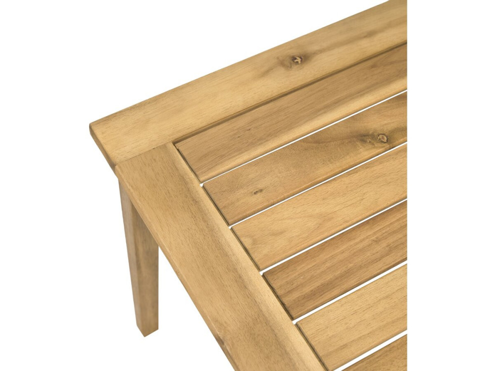 Acacia houten tuinset met kussens "Presley" - 4 zits - Beige