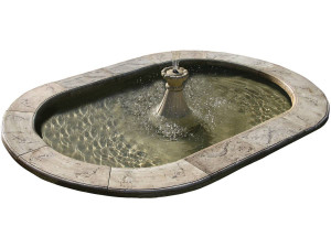 Romeinse" ovale waskom - 270 x 170 cm