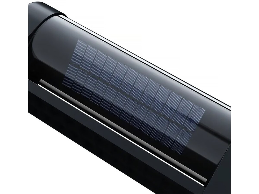 Solar wandlamp en oplaadbare booster "Loma" 150 tot 900 Lumen - Zwart