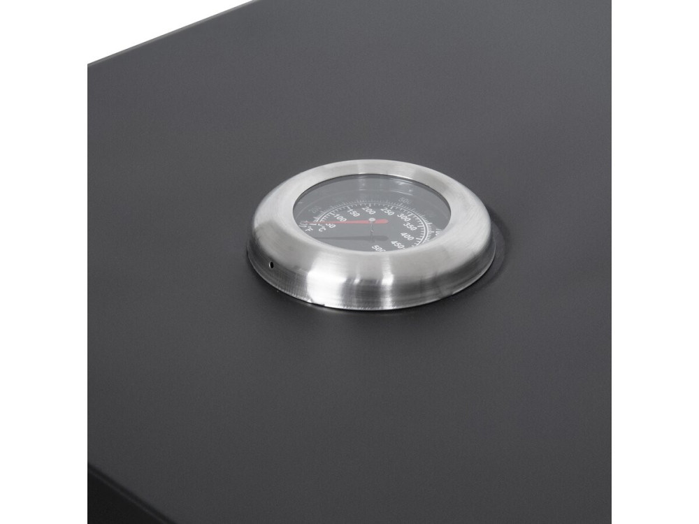 Pizzello" barbecue pizzaoven - 40 x 35 x 28 cm - Zwart