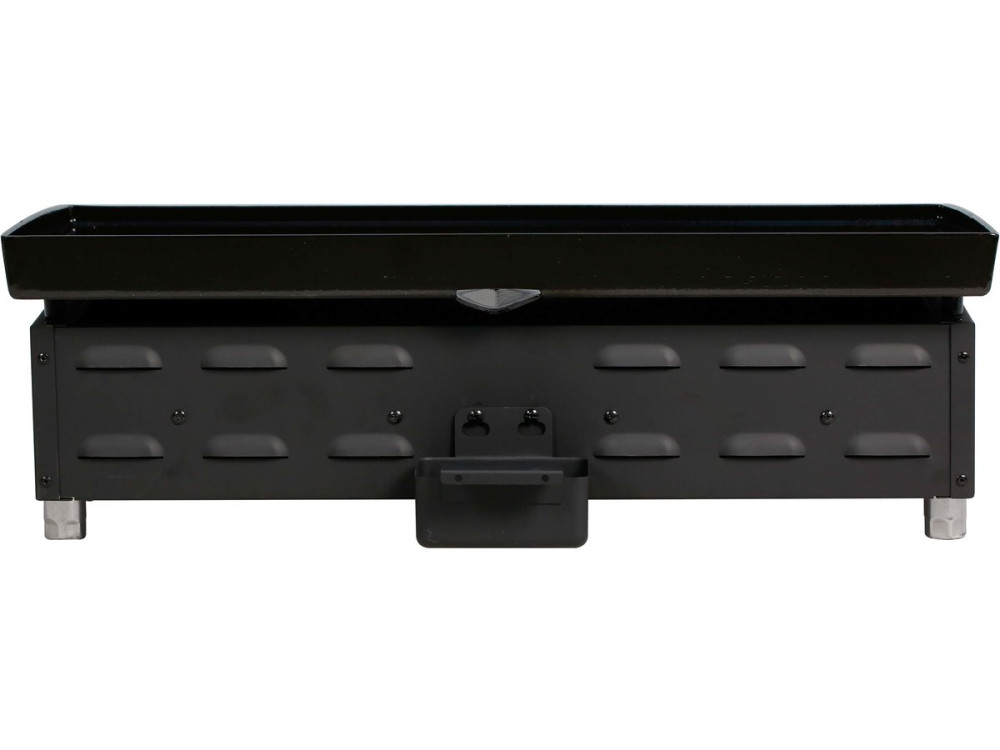 Plancha gas barbecue grill "Presto 4" - 4 branders - 9,7 kW - Grijs