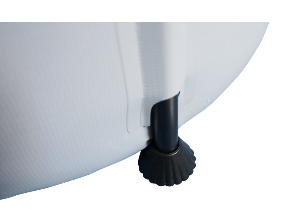 Regenton waterreservoir soepel pvc 250 liter - Grijs