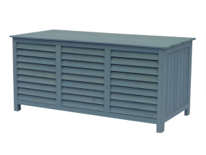 Opbergbox houten tuinkist "Macao" - 130 x 64 x 60 cm - Blauw hemelsblauw