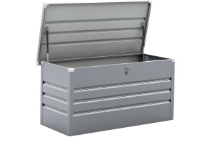 Opbergbox metalen tuinkist "Store" - 480 liter - Zilver