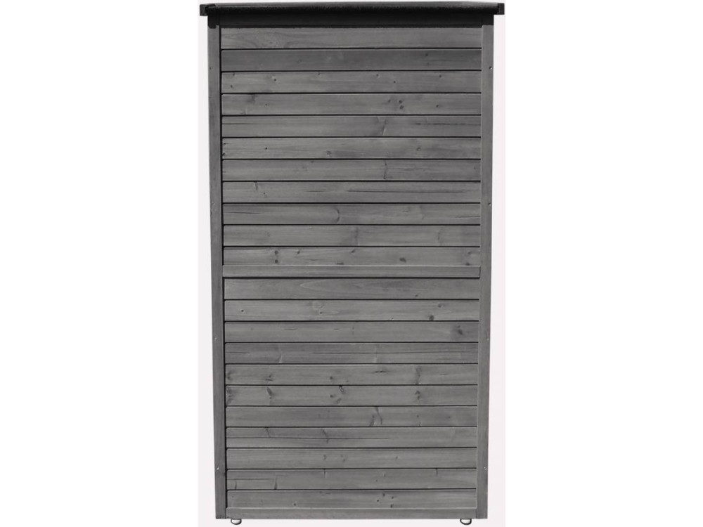 Tuinkast houten tuin berging "Space" - 87 x 46,5 x 160 cm - Antraciet