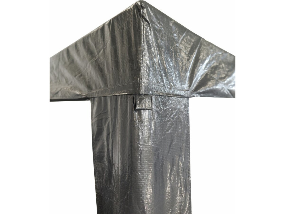 Natacha 3" tuinprieel - 3 x 3 m - Grijs