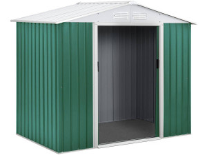 Tuinhuisje metaal "Rosas" - 2,71 m² - Groen