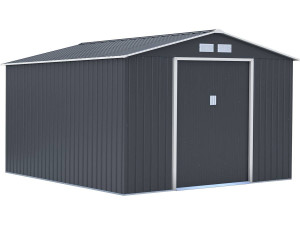 Tuinhuisje metaal "Vegas" - 12,98 m² - Grijs