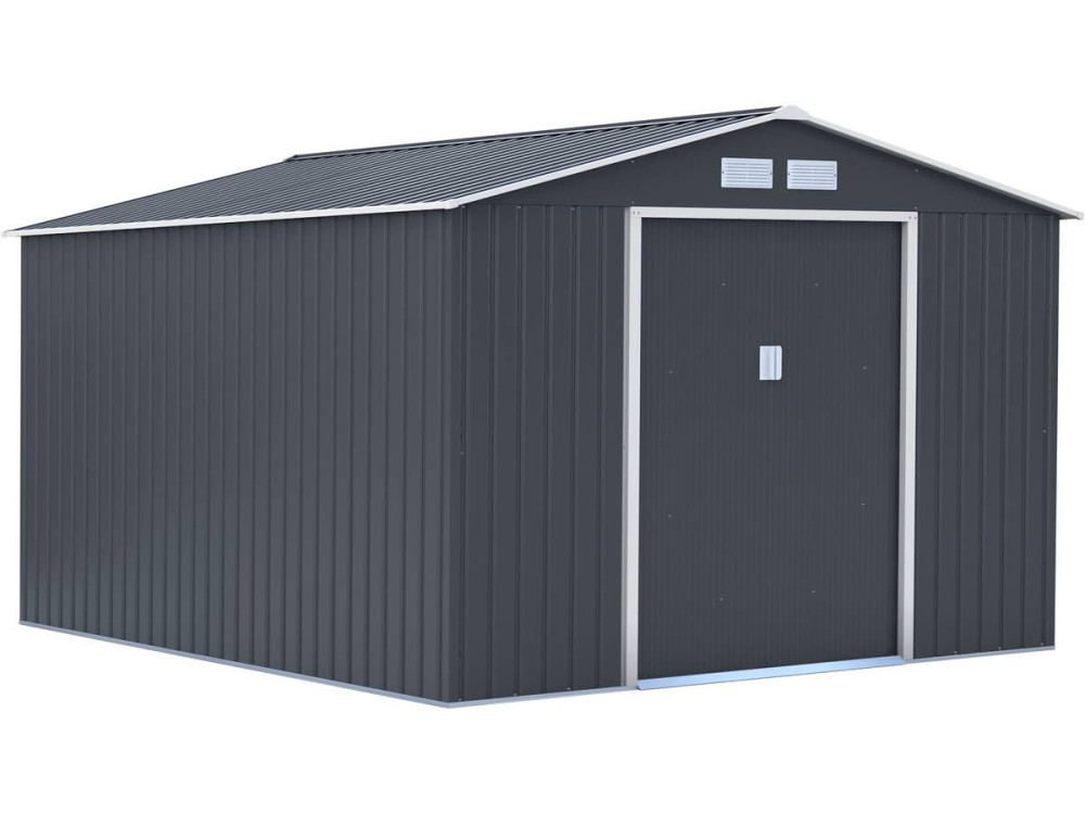 Tuinhuisje metaal "Vegas" - 12,98 m² - Grijs