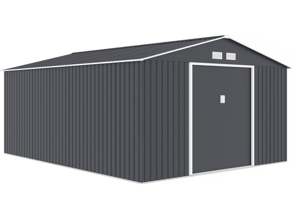 Tuinhuisje metaal "Vegas"- 15 m² - Grijs
