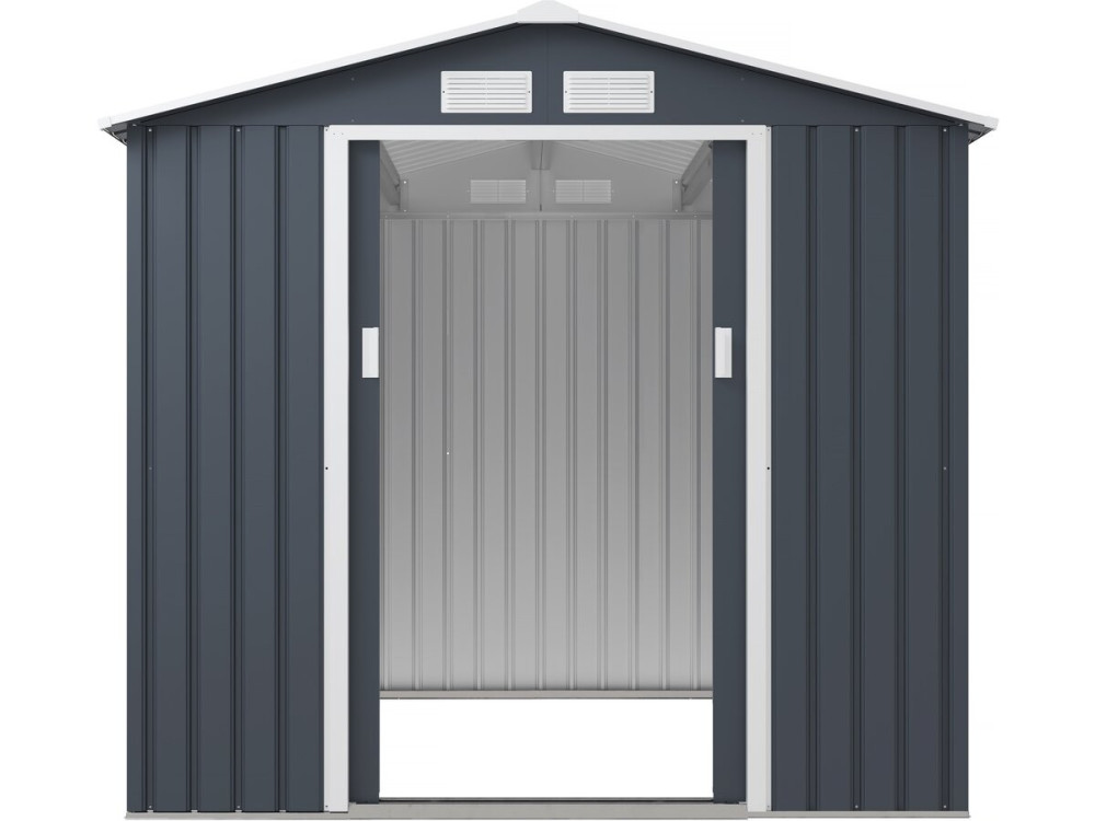 Tuinhuisje metaal "Vegas" - 4,07 m² - Grijs