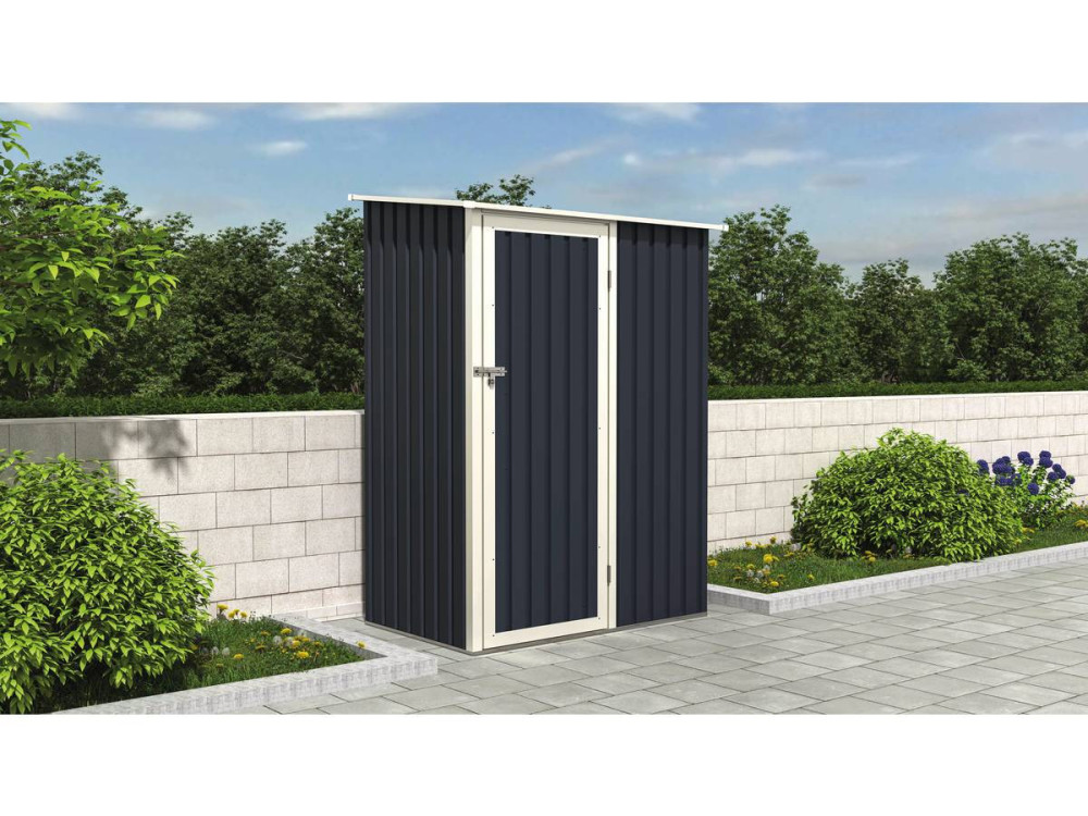 Tuinhuisje metaal "Vega II"- 1.35 m² -Grijs
