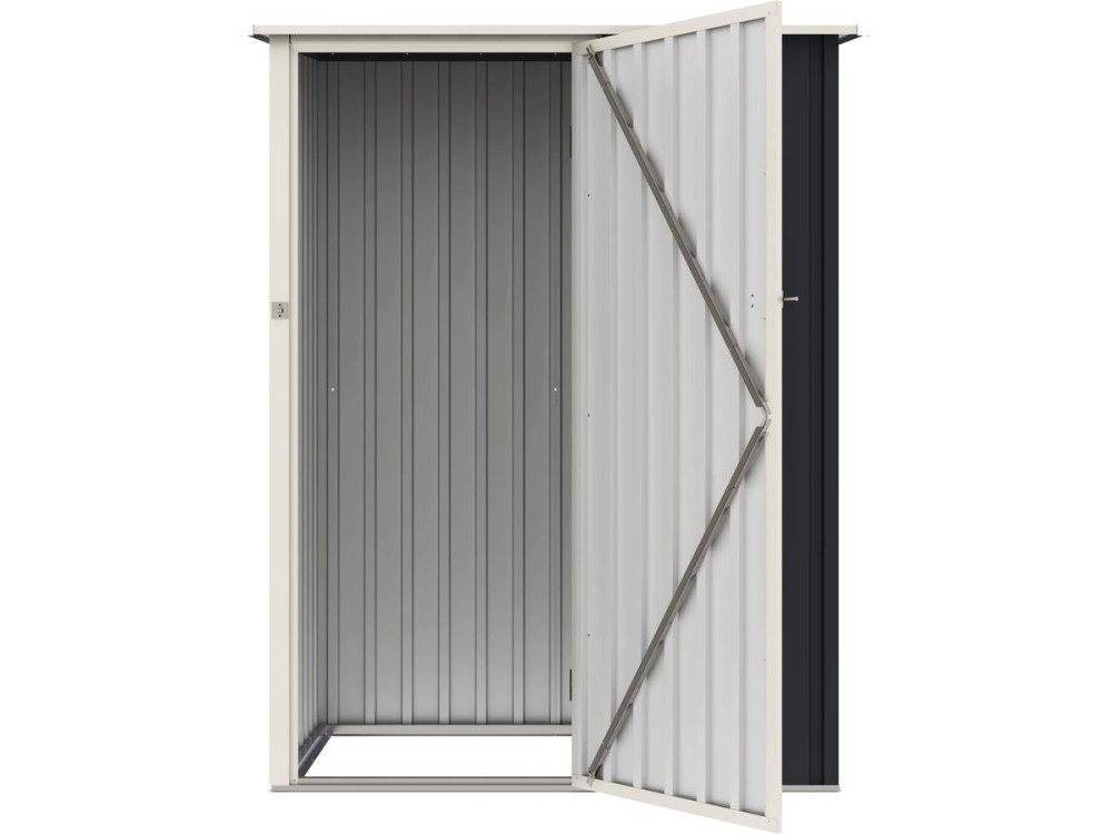 Tuinhuisje metaal "Vega II"- 1.35 m² -Grijs