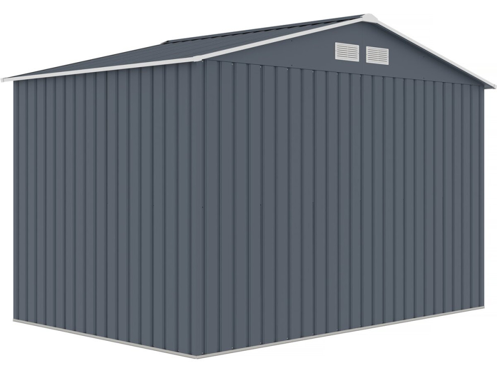 Metalen tuinhuis "Vegas II" - 5,29 m2 - Grijs