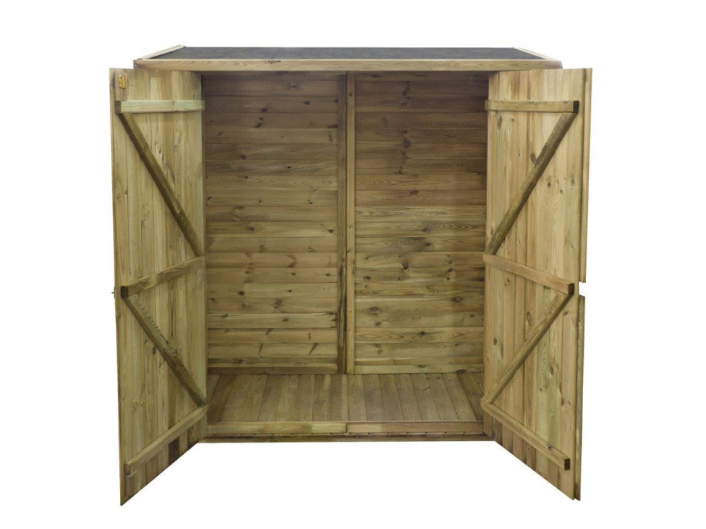 Tuinhuisje hout prachtig "Lipki " - 179 x 90 x 178/187 cm  - 1.61 m² - 12 mm - Met vloer
