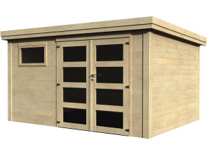 Houten tuinhuis "Paolo" - 10 m² - 3.65 x 2.75 x 2.16 m - 28 mm
