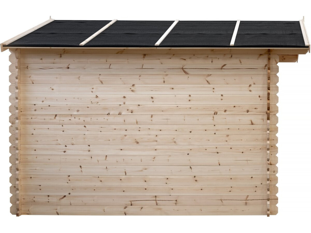 Tuinhuisje hout 14 m² "Oz" - 388 x 298 x 225 cm - 28 mm
