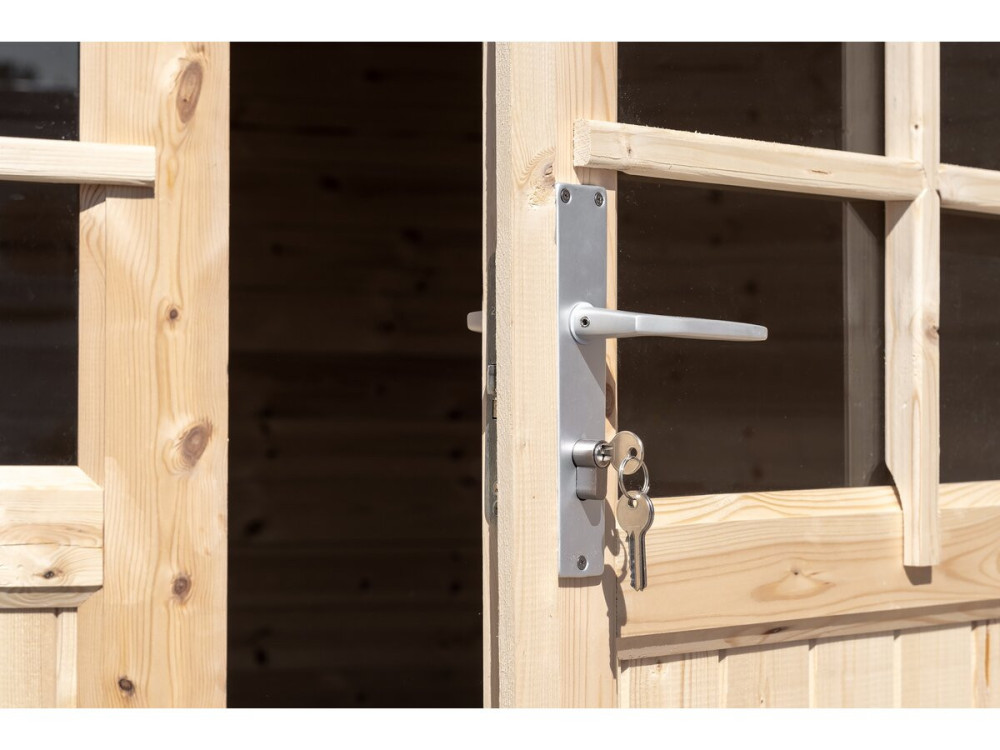 Tuinhuisje hout "Alex" - 20.20 m² - 480 x 400 x 239 cm - 28 mm