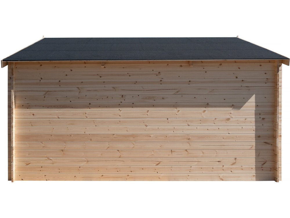 Tuinhuisje hout "Alex" - 20.20 m² - 480 x 400 x 239 cm - 28 mm