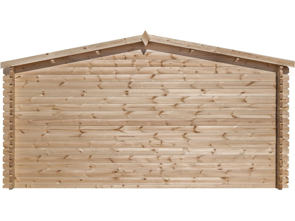 Tuinhuisje hout "Alex" - 20.20 m² - 480 x 400 x 239 cm - 28 mm