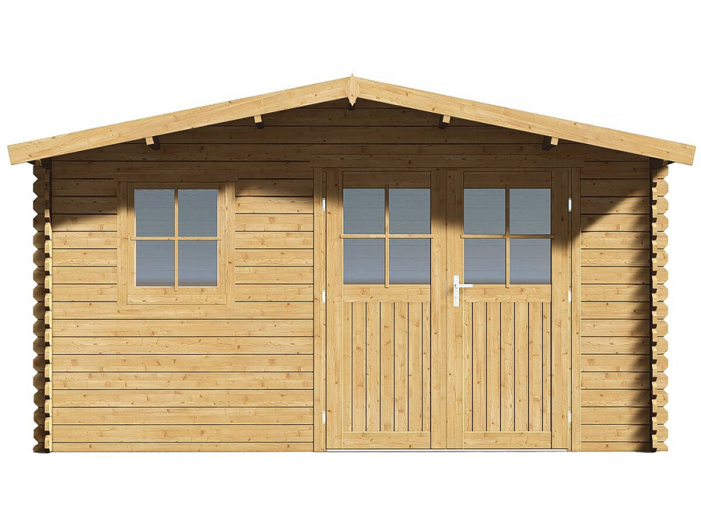 Houten tuinhuisje "Belval" - 18,75 m² - 28 mm