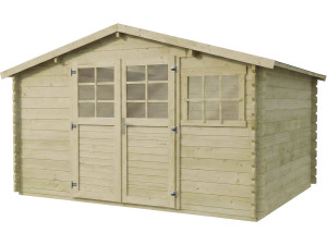 Met autoclaaf behandeld houten tuinhuisje "Belmont" - 12,53 m² - 34 mm