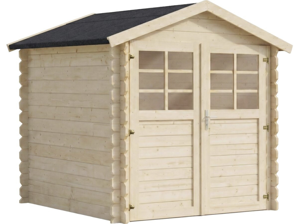 Houten tuinhuis "Beaumont" - 4,48 m² - 223 x 201 cm - 28 mm