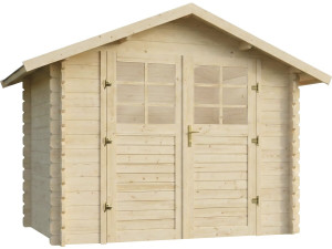 Houten tuinhuisje "Beaufort" - 6,94 m² - 287 x 241 cm - 28 mm