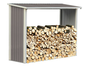 Houtopslag haardhout rek buiten metaal "Victor" - 2,15 m²