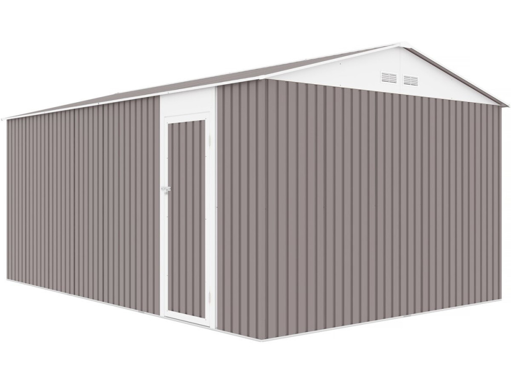Garaga schuur metaal "Nevada" - 15,36 m² met goot