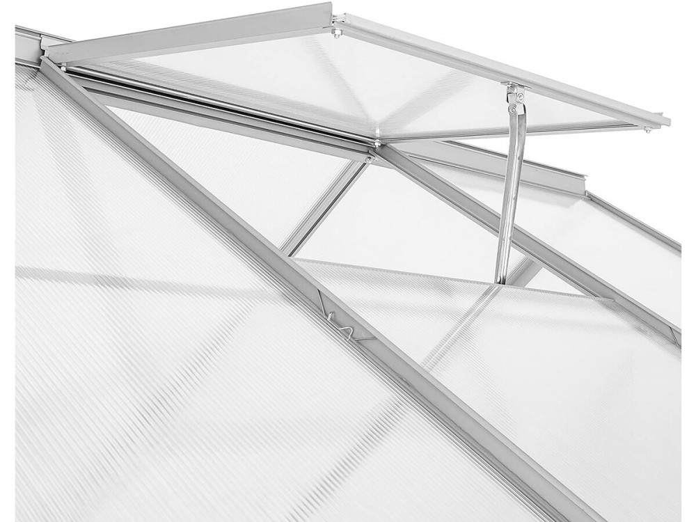 Polycarbonaat aangebouwde serre "Aneth" 190 x 125 x 195 cm - 2.37 m² - Frankrijk