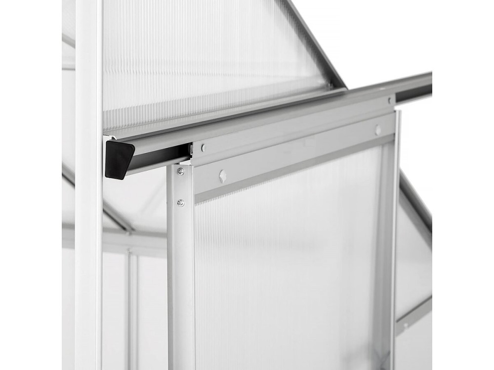Polycarbonaat aangebouwde serre "Aneth" 190 x 125 x 195 cm - 2.37 m² - Frankrijk