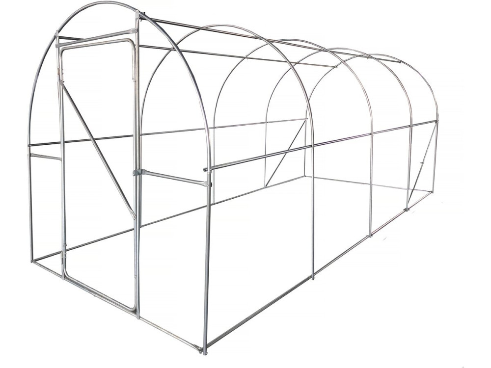 "Mimosa" Tunnelkas met deur - 9 m² - 180 g - Wit