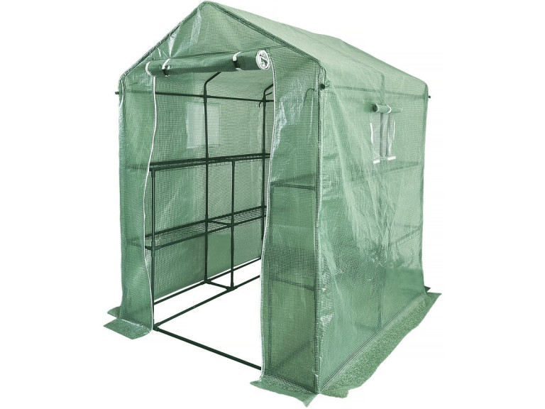 "Lys" Tuintomatenkas met planken - 2,04 m² - 130 g - Groen