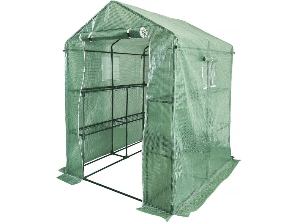 "Lys" Tuintomatenkas met planken - 2,04 m² - 130 g - Groen