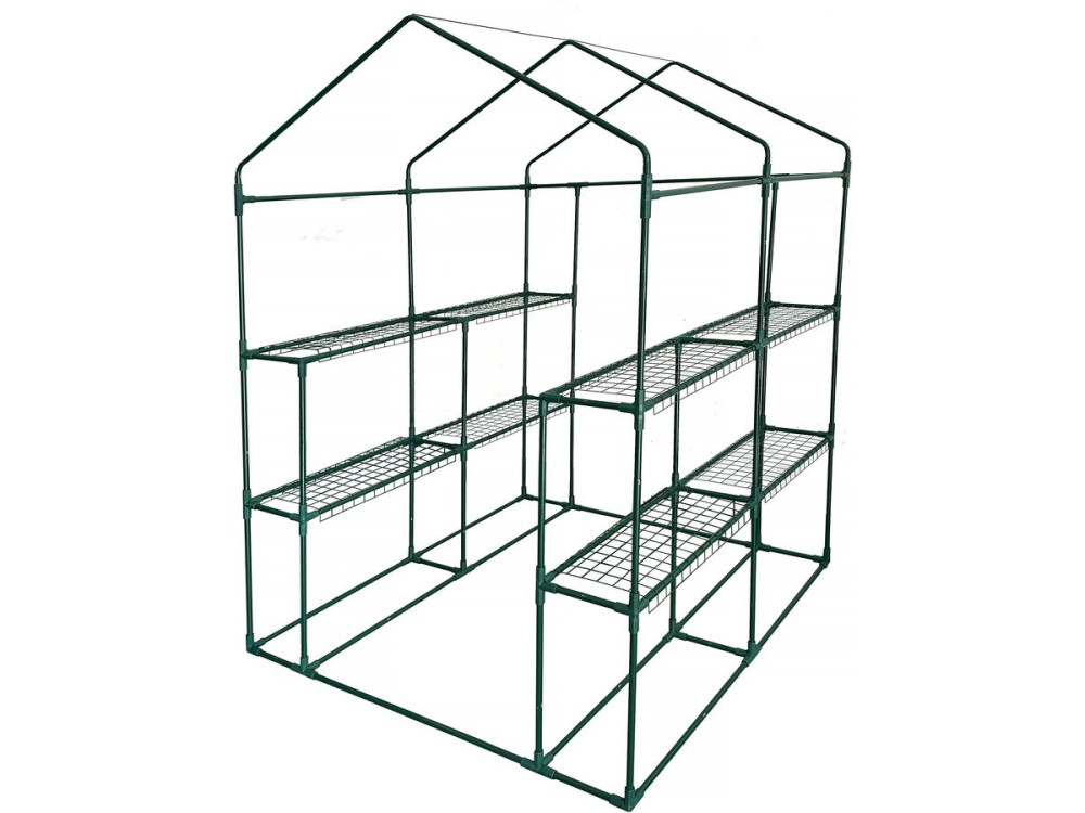 "Lys" Tuintomatenkas met planken - 2,04 m² - 130 g - Groen
